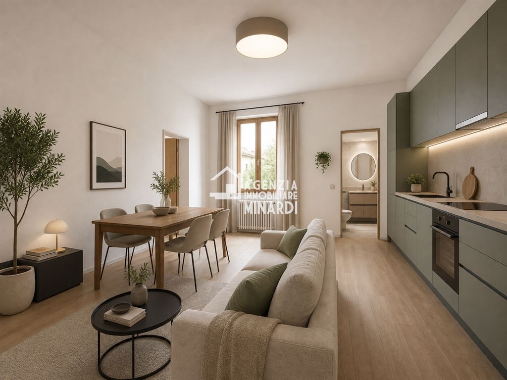 Appartamento al primo piano con affaccio su corte interna condominiale – Faenza